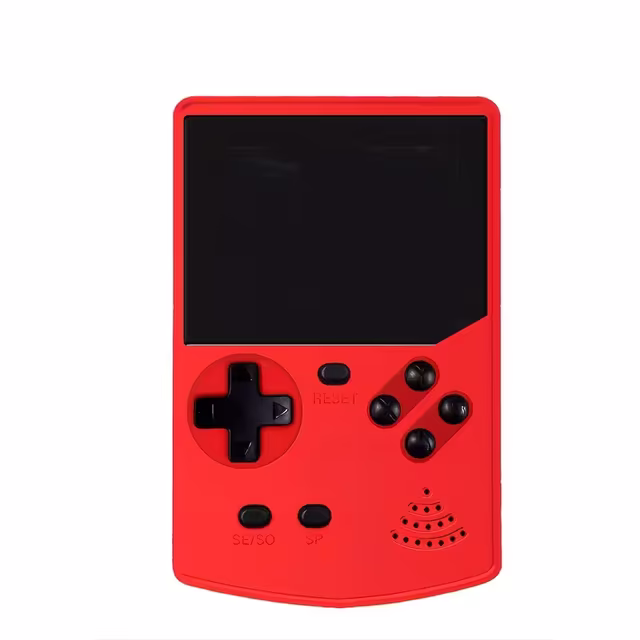 Consola de juegos portátil de estilo retro - Color: Rojo